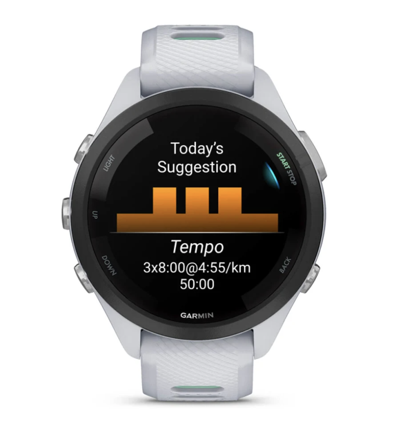 Garmin Forerunner 265S GPS Watch - White-3